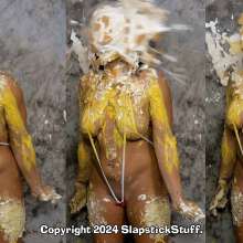 SlapstickStuff: Josie "Slips" Her Way to Messy Humiliation!