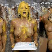 SlapstickStuff: Josie "Slips" Her Way to Messy Humiliation!