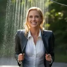 soakher: The office ladies and the outdoor shower