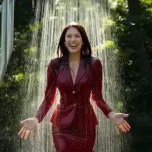 soakher: The office ladies and the outdoor shower