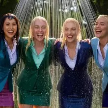 soakher: The office ladies and the outdoor shower