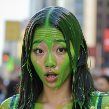 MrBloom: Green Slime Mini Drop