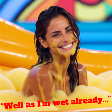 messwriter: Wet and messy gameshow album