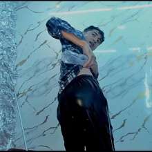 WETColours: Jack Super Wet in Shirt and Tie with Black Adidas Pants