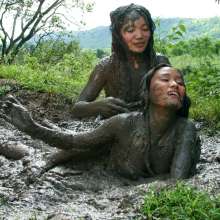 Owen: Boots and Brawl in the Mud, Jane and Carol--Photos