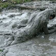 Owen: Jane in the Hilltop Mud Pit--Photos