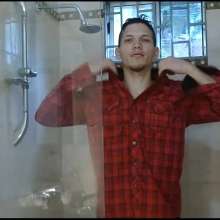 WETColours: Luis Changes Three Shirts in the Shower