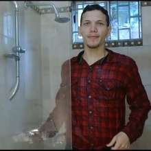 WETColours: Luis Changes Three Shirts in the Shower