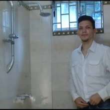 WETColours: Luis Changes Three Shirts in the Shower