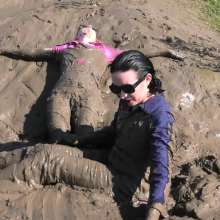 DungeonMasterOne: Mud Work!  Honeysuckle and Charity Work the Mudbanks