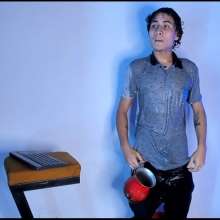 WETColours: Santos All Wet with His Polo Shirt