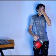 WETColours: Santos All Wet with His Polo Shirt
