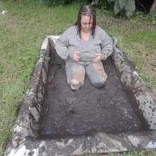 Darkabyss445: Sensual Mud Play in My Mud Pit