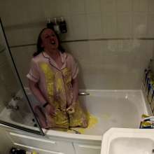 Wakka: Wakka Destroyed With Custard on His Wedding Night
