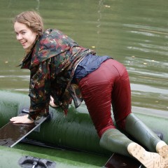 Adventureinwellies: Darina swimming and playing in the water
