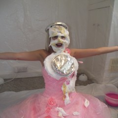 tonyhill: Messy Jessie - Messy Pink Dress!