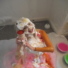 tonyhill: Messy Jessie - Messy Pink Dress!