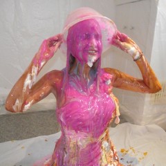 tonyhill: Messy Jessie - Messy Pink Dress!