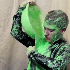 Stella: Stella Fills Catsuit with Green Slime