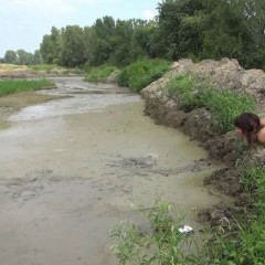 Jayce: Jayce Cannonballs into the Mud Lake and gets steamy