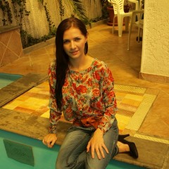 Perfectwetlook: Veronika Swims in Jeans