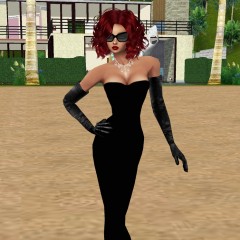soakinJo: Soakin Jo Swims in the Sea in an Evening Dress