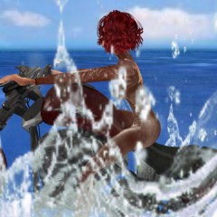 soakinJo: Soakin Jo Gets Wet on a Bike