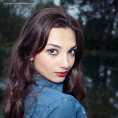 WAM Photography: WAM Photography--Mili takes a dip in the lake