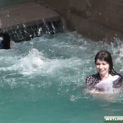 Alik: Fountain, wet college girls