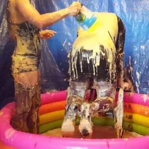 sploshed: My latest session with more mess than ever!