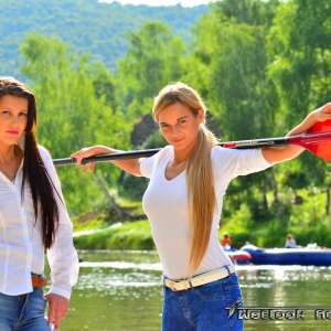 Tarzan: WetlookAdventure--2 wet girls