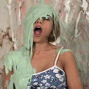 Anglefan.com: Beautiful Hispanic model slimed nicely