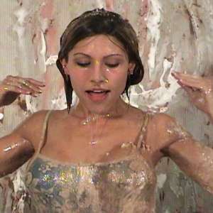Anglefan.com: Beautiful Hispanic model slimed nicely