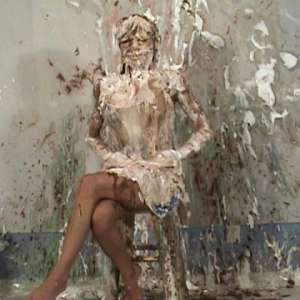 Anglefan.com: Beautiful Hispanic model slimed nicely