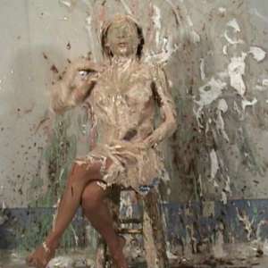 Anglefan.com: Beautiful Hispanic model slimed nicely