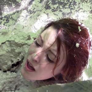 DIDVP_Leila: Aimee Gets Buried Wearing A Long Velvet Dress