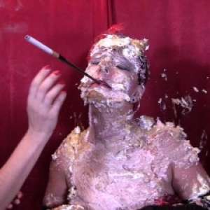 Lenny: Hot flapper gets destroyed with real pies in the face.