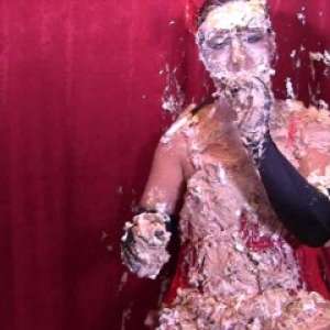 Lenny: Hot flapper gets destroyed with real pies in the face.