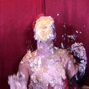 Lenny: Hot flapper gets destroyed with real pies in the face.