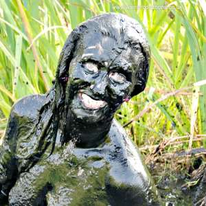 WSMProductions: Muddiest Custard Couple in silky, peaty, oily mud play--Wsm