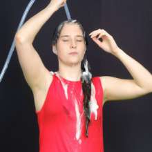 WAM Photography: WAM Photography--Kerstins wetlook hairwash