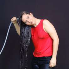 WAM Photography: WAM Photography--Kerstins wetlook hairwash