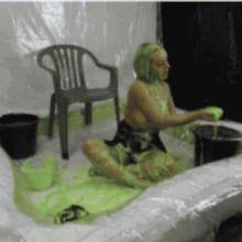 GirlsGetGunged: Hannah Gunged gifs