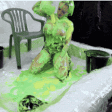 GirlsGetGunged: Hannah Gunged gifs