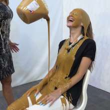 MostWam: Rachel's Toffee Sauce Covering and Gunging