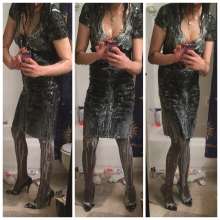 RedKaliSonya: Sonya returns and gets her work outfit soapy!