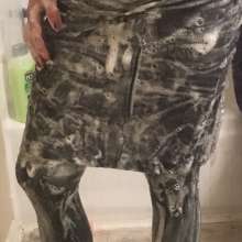 RedKaliSonya: Sonya gets into another of her work outfits soapy and wet!