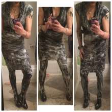 RedKaliSonya: Sonya gets into another of her work outfits soapy and wet!