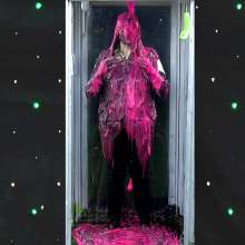 LiquidX: Messyworld PhoneTrap: 'Police Officer', Gunge: Glass Green, Pink, Black