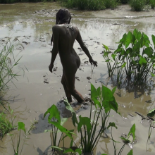 Jayce: Muddy Masturbation and Intense Orgasms!  Erotic Movement in Public!